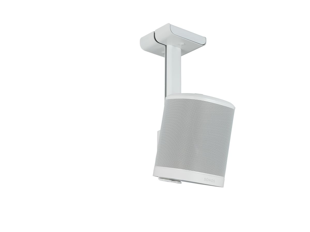 MS16W - Support plafond pour Sonos One, blanc