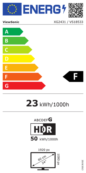 Étiquette énergétique 90701107