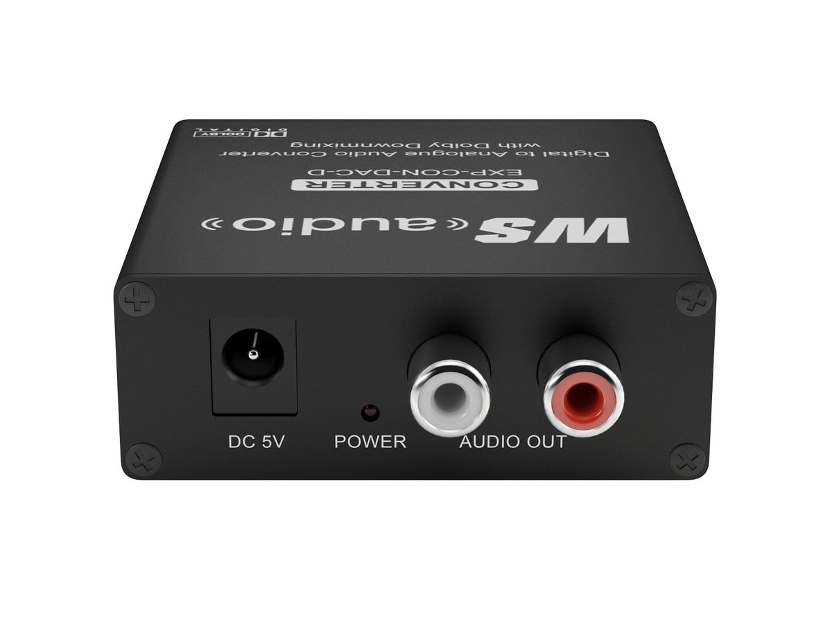 EXP-CON-DAC-D - Digital zu Analog Audio Konverter