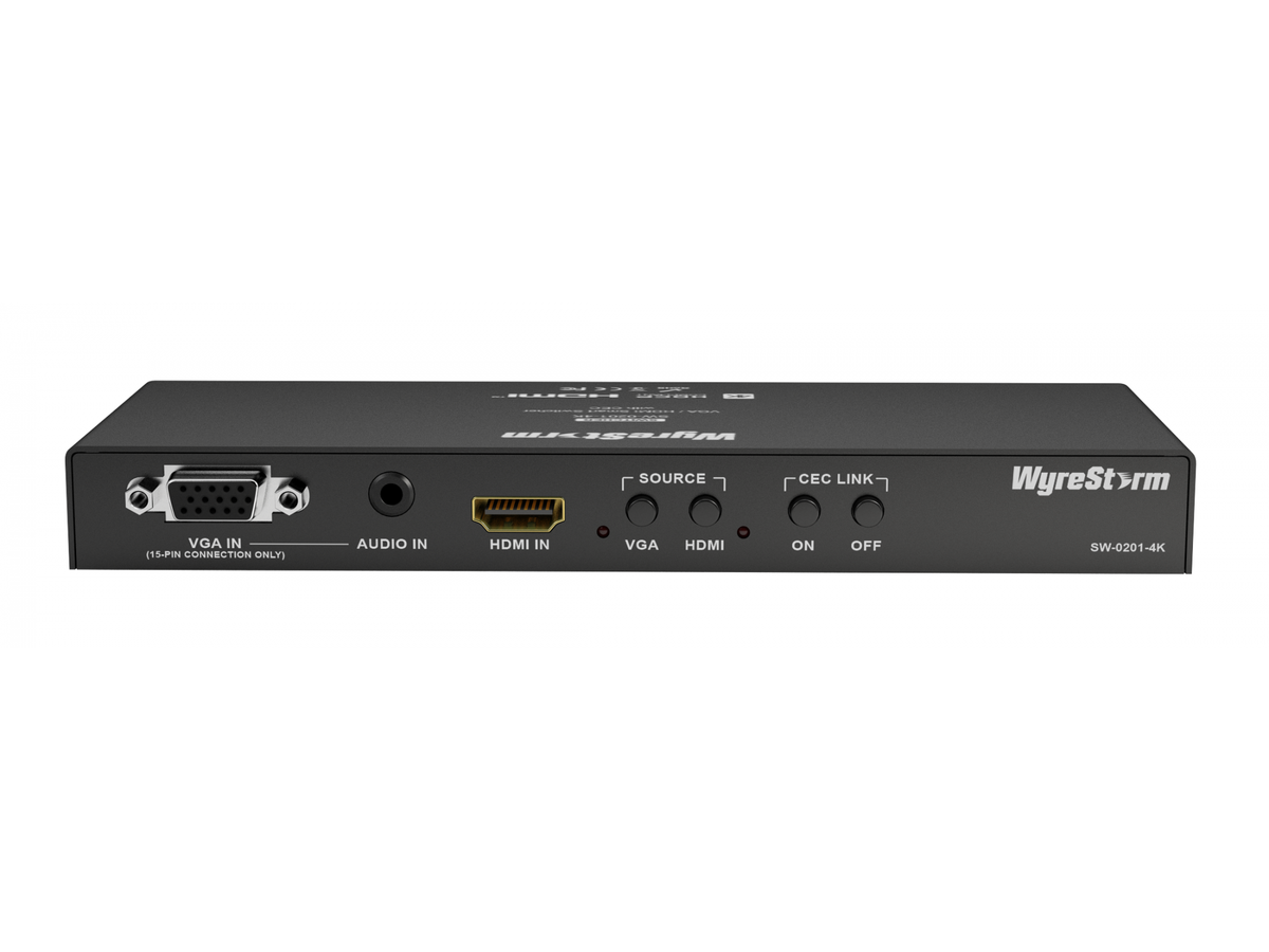 SW-0201-4K - 70m HDBaseT HDMI/VGA Switch