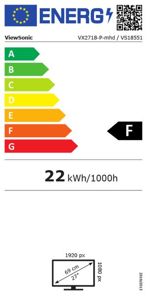 Energy label 90701127