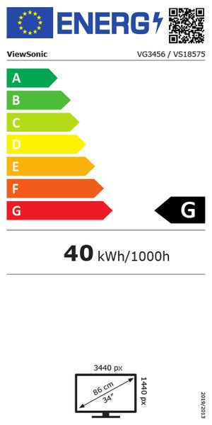 Energy label 907001154