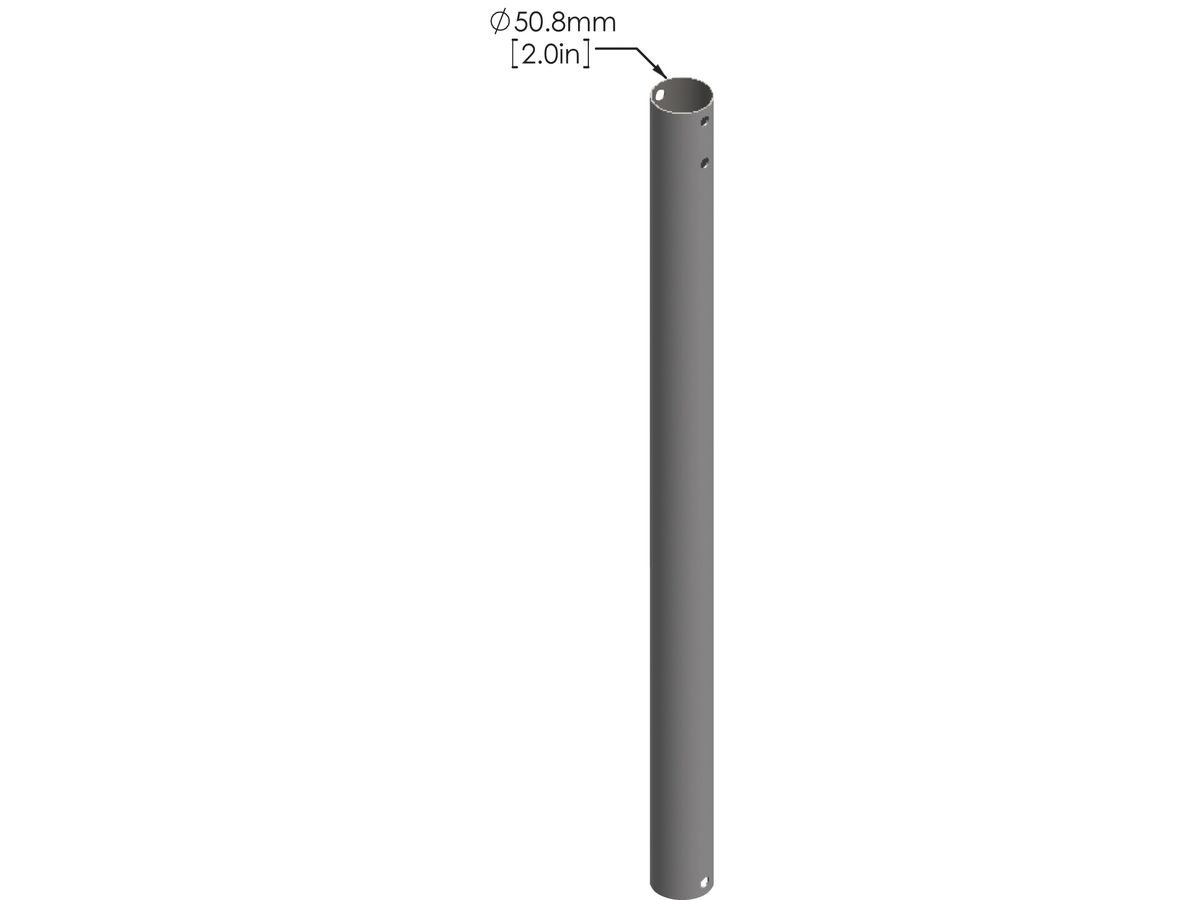 MOD-P150-W - Pôles d'extension 1.5m blanc